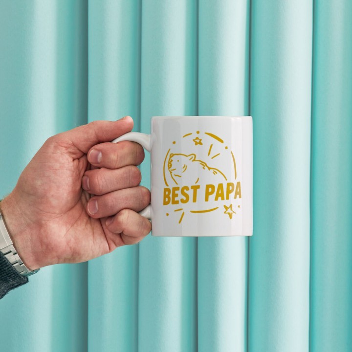 Tasse personnalisable pour plotter de découpe Cricut 12 Oz Blanc (2 Unités)