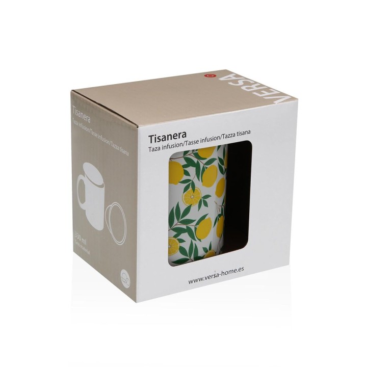 Tasse avec filtre pour infusions Versa Citron