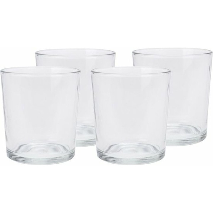 Lot de 4 · Set de Verres Excellent Houseware ye6000410 Transparent Verre 280 ml