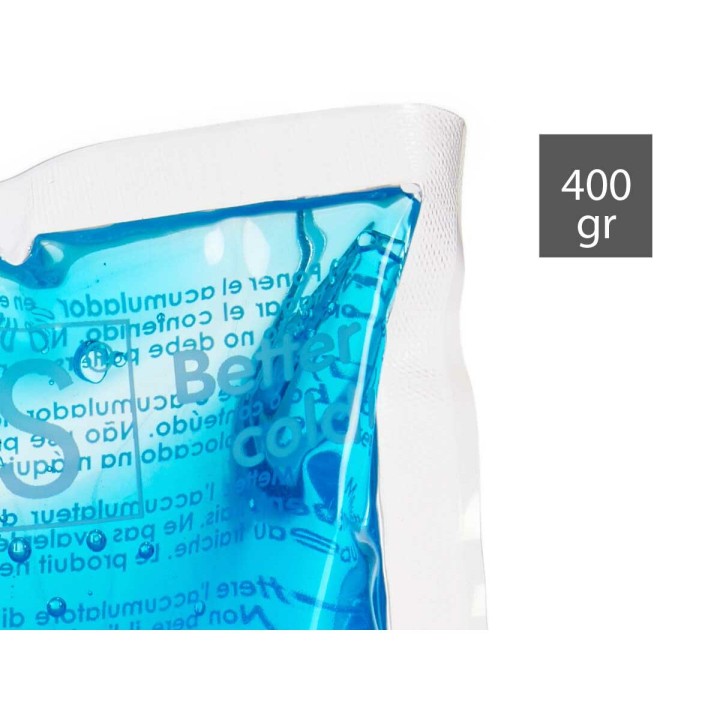 Refroidisseur de Bouteilles Leknes Bleu Polyéthylène 400 ml 22,5 x 3 x 14,5 cm (12 Unités)