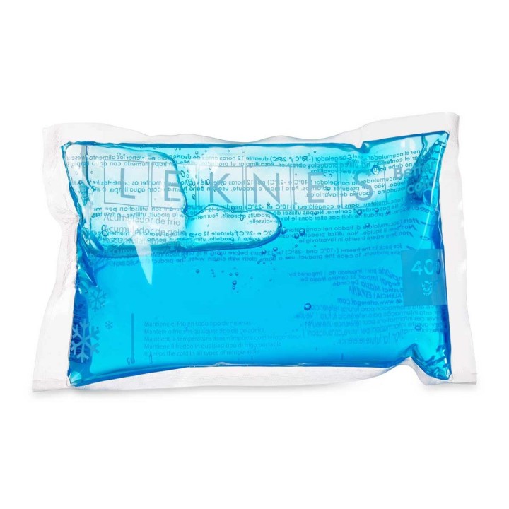 Refroidisseur de Bouteilles Leknes Bleu Polyéthylène 400 ml 22,5 x 3 x 14,5 cm (12 Unités)