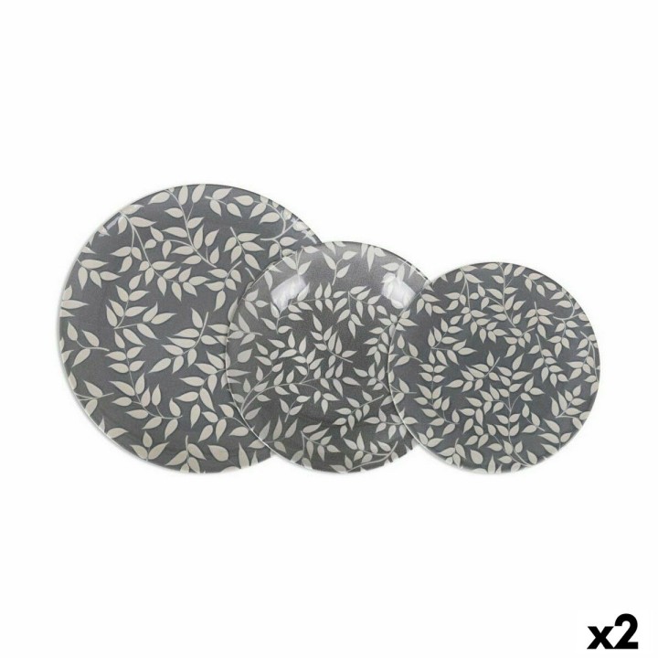 Lot de 2 · Service de Vaisselle Santa Clara Berna 12 Pièces
