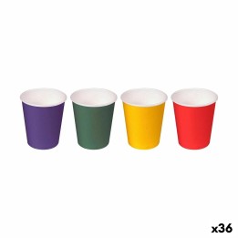 Lot de 36 · Ensemble de Verres à Liqueur Algon Produits à usage unique Carton Multicouleur 20 Pièces 50 ml