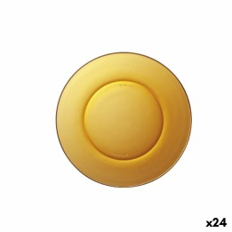 Lot de 24 · Assiette à dessert Duralex Lys Ambre Ø 19 cm