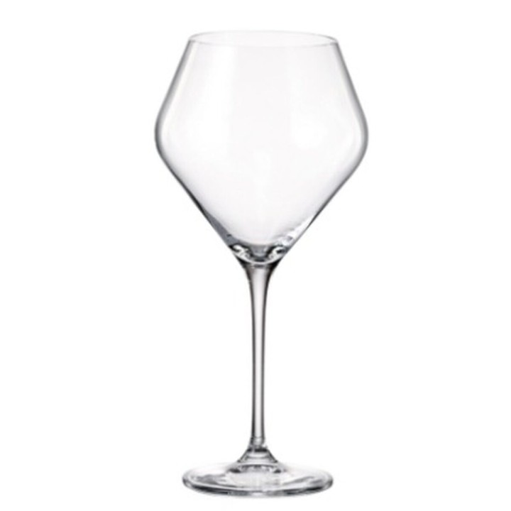 Set de verres à vin Bohemia Crystal Galaxia 610 ml 6 Pièces (6 Unités)