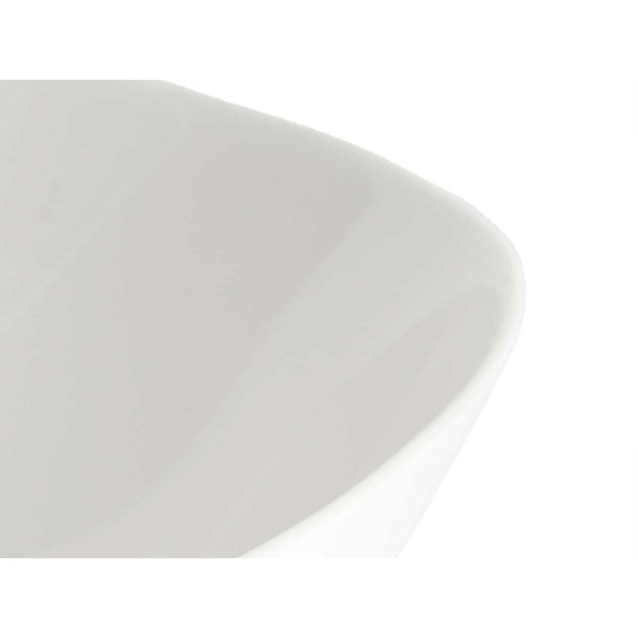 Plat à Gratin Vivalto Blanc Verre opalin Carré 21,5 x 7 x 21,5 cm (24 Unités)