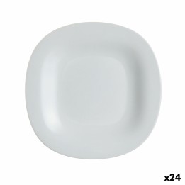 Lot de 24 · Assiette à dessert Luminarc Carine Granit Ø 19,5 cm Gris verre