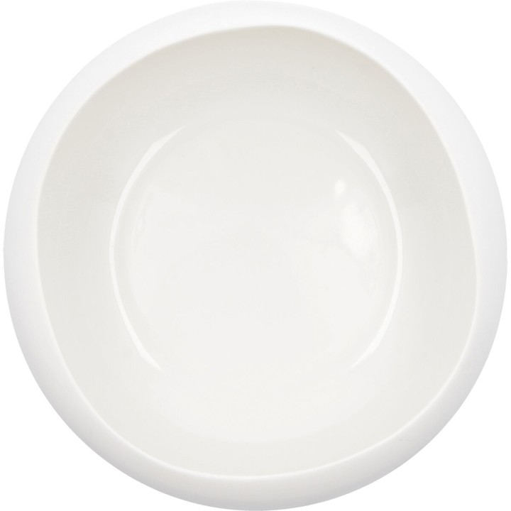 Bol pour Apéritifs Ariane Organic Blanc Céramique Ø 21 cm (2 Unités)