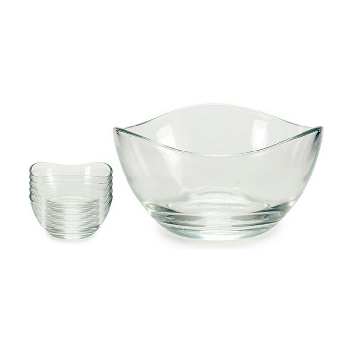 Bol pour Apéritifs Vivalto Transparent verre 460 ml 12 x 6 x 12 cm (6 Unités)