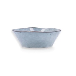 Bol Quid Boreal Bleu Céramique 16 cm (6 Unités)