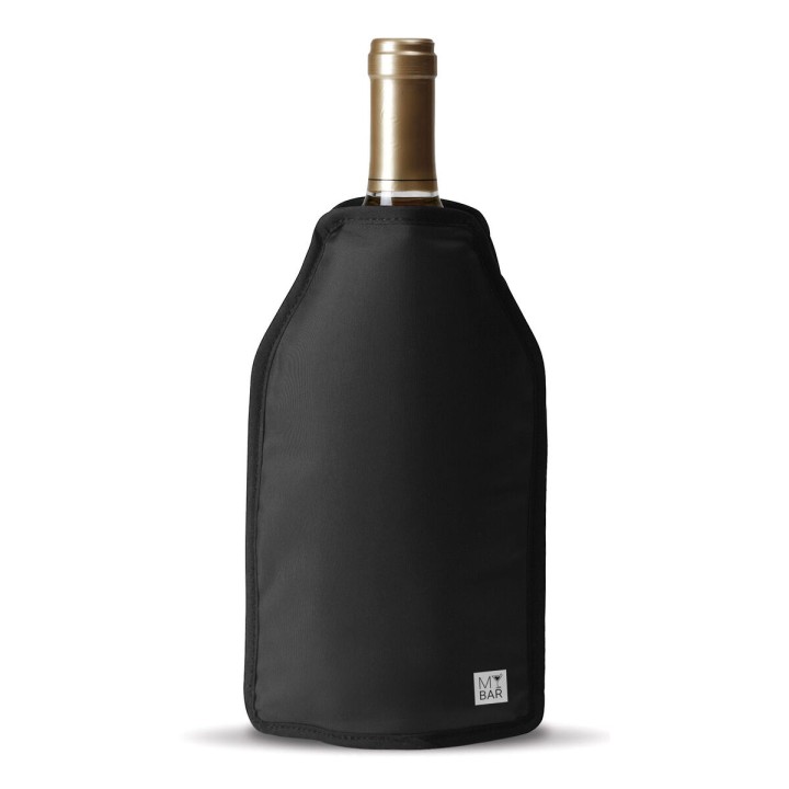 Lot de 24 · Refroidisseur de Bouteilles My Bar Noir 15 x 23 cm
