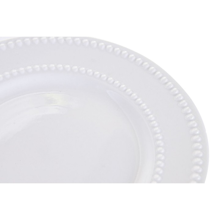 Service de Vaisselle Home ESPRIT Blanc Porcelaine Glam 18 Pièces