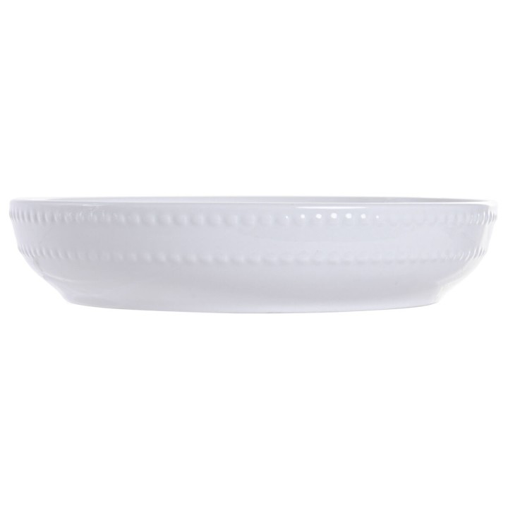 Service de Vaisselle Home ESPRIT Blanc Porcelaine Glam 18 Pièces