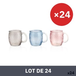 Lot de 24 · Tasse mug La Mediterránea STONES 350 ml