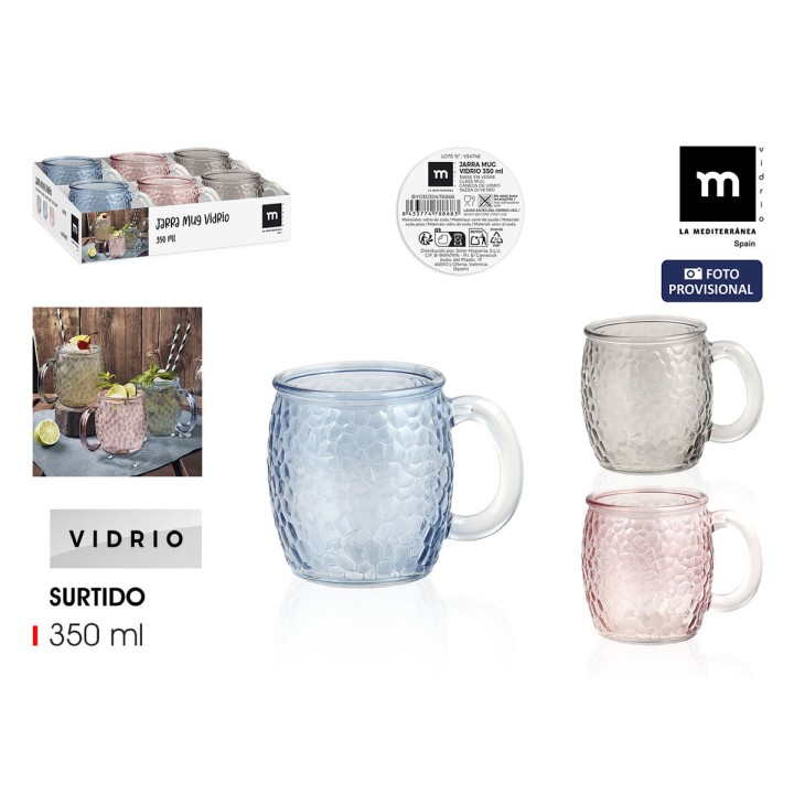 Lot de 24 · Tasse mug La Mediterránea STONES 350 ml