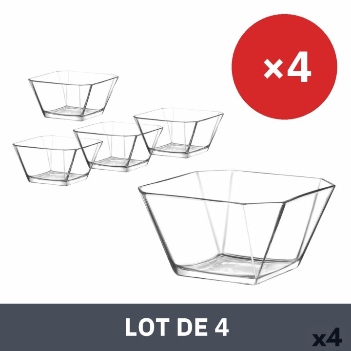 Lot de 4 · Saladier LAV Karen 4 Pièces