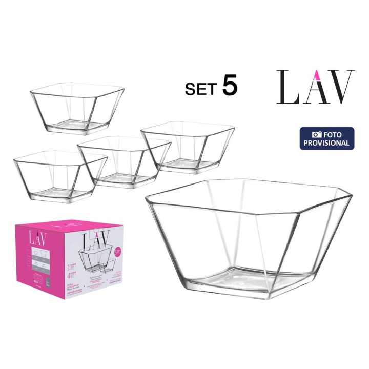 Lot de 4 · Saladier LAV Karen 4 Pièces