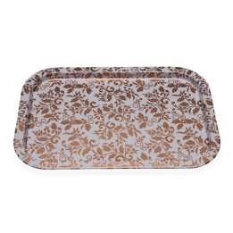 Plateau Versa Aurea Métal 23 X 1,5 X 34 CM