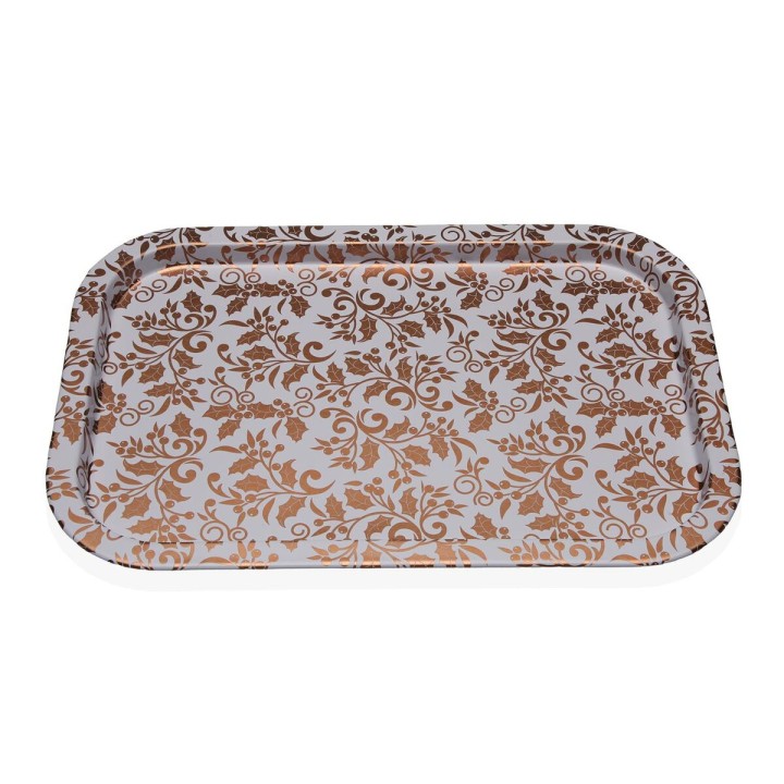 Plateau Versa Aurea Métal 23 X 1,5 X 34 CM