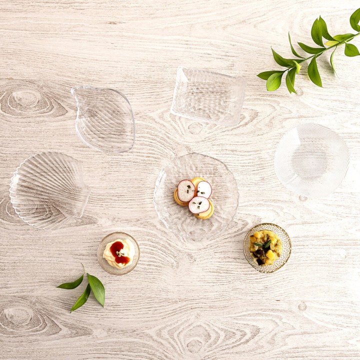 Lot de 12 · Plateau apéritif Quid Select Vidrio Transparent 12,5 x 9 x 3,5 cm