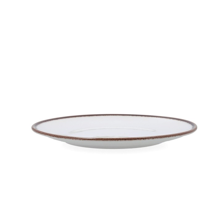 Lot de 6 · Assiette plate Bidasoa Orion Hydrozero Blanc Céramique Ø 25 cm