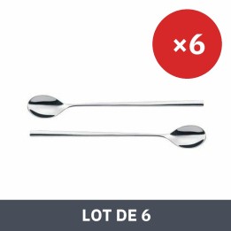Lot de 6 · Cuillère à café Jura Macchiato Acier Acier inoxydable 6 Pièces