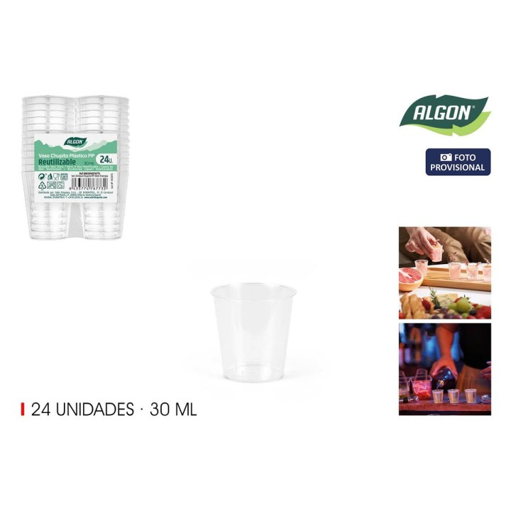 Lot de 24 · Verre à liqueur Algon 30 ml 24 Pièces