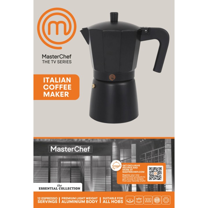 Lot de 6 · Cafetière Italienne MasterChef
