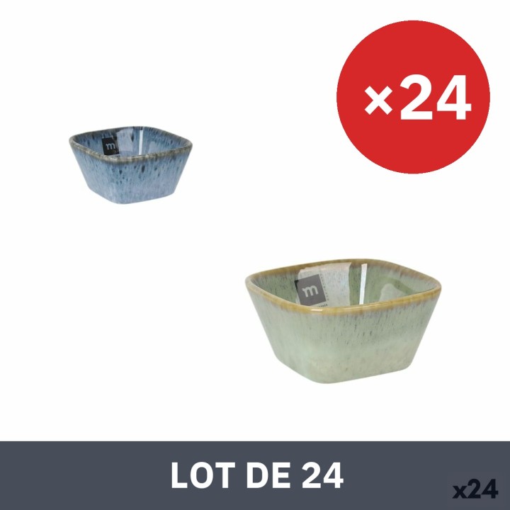 Lot de 24 · Bol pour Apéritifs La Mediterránea Pica-pica 10 x 10 x 5,7 cm