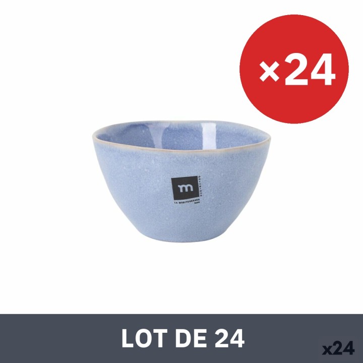 Lot de 24 · Bol La Mediterránea Macarella blue Ø 14 cm 650 ml