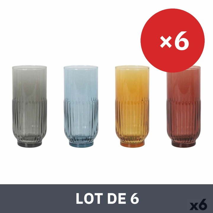 Lot de 6 · Set de Verres LAV TOKYO 4 Pièces