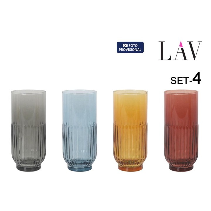 Lot de 6 · Set de Verres LAV TOKYO 4 Pièces