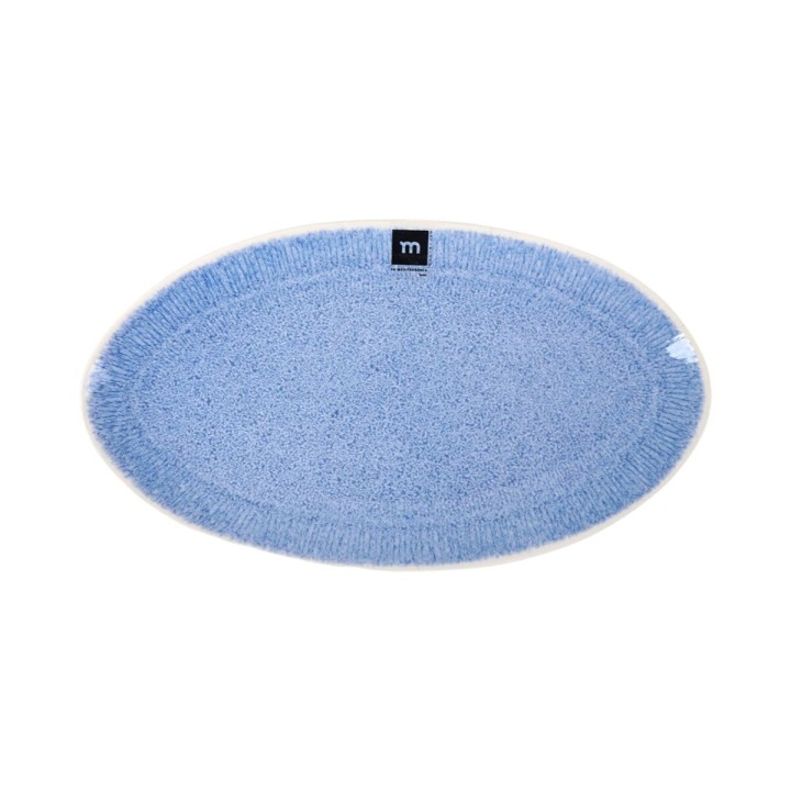 Lot de 24 · Plat à Gratin La Mediterránea Calobra Bleu 31 x 17,5 cm