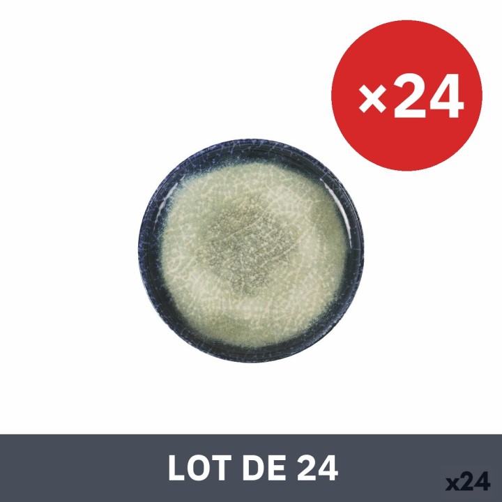 Lot de 24 · Plat à Gratin La Mediterránea Olaf Ronde Ø 15,4 x 2,1 cm