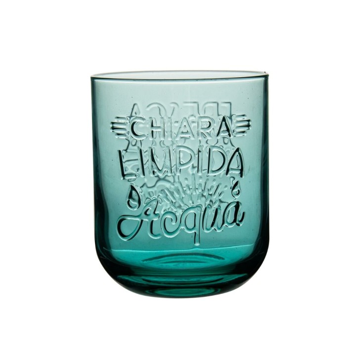 Lot de 6 · Verre Graphica Vert verre 395 ml
