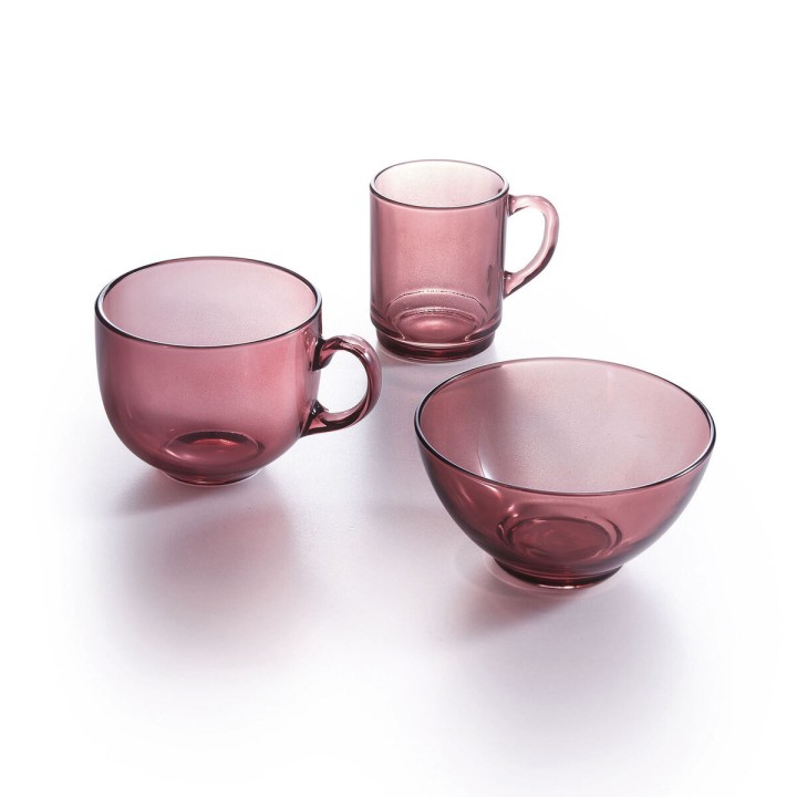 Lot de 6 · Tasse Luminarc Alba Terre cuite verre 250 ml