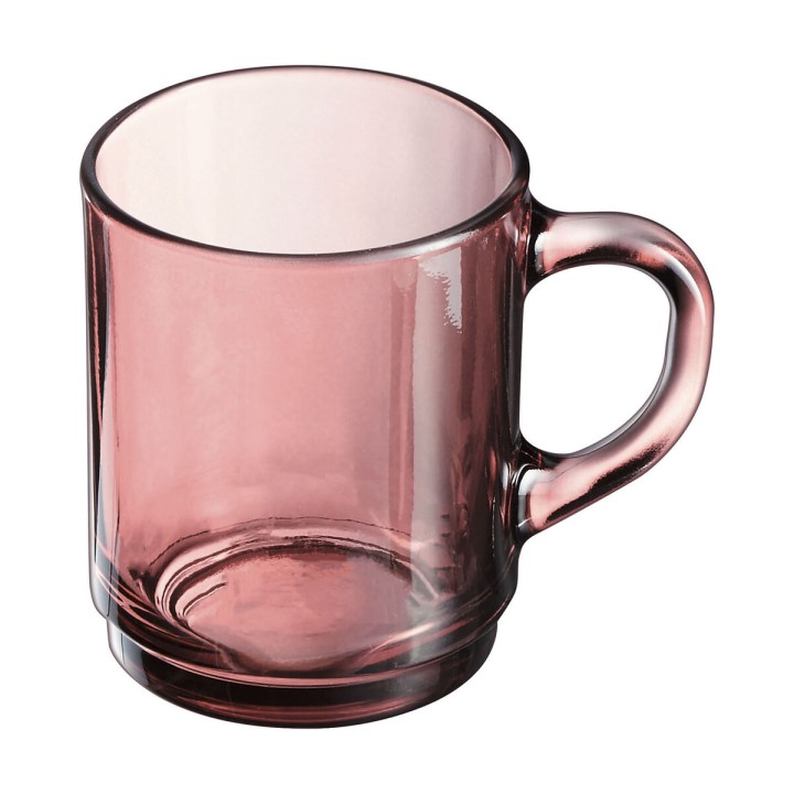 Lot de 6 · Tasse Luminarc Alba Terre cuite verre 250 ml