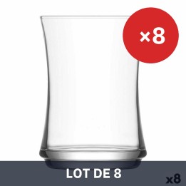 Lot de 8 · Set de Verres LAV Lune 225 ml verre 6 Pièces