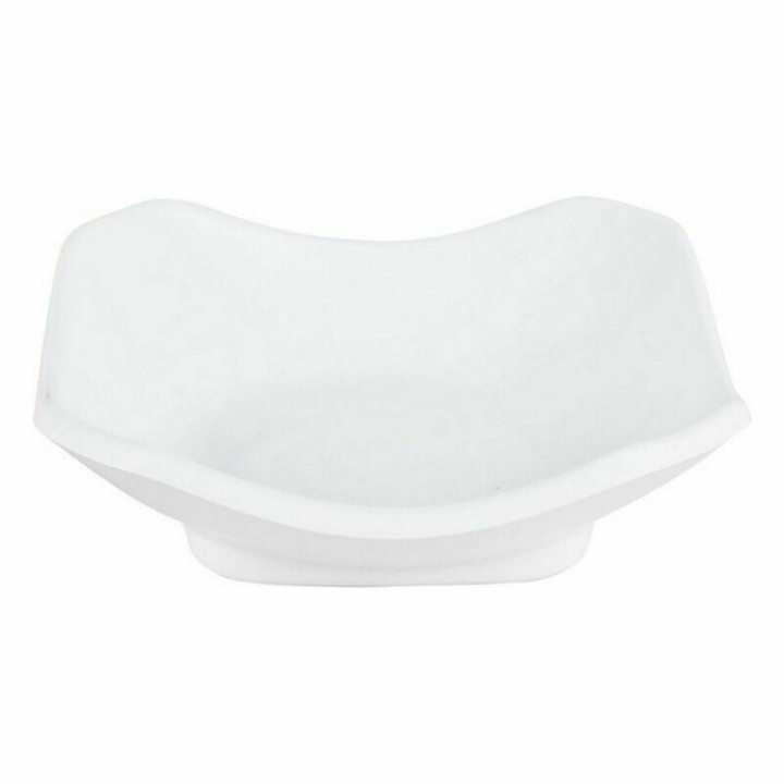 Lot de 24 · Ensemble de Dégustation Viejo Valle Troya Blanc Mélamine Carré 11 x 11 x 3,5 cm