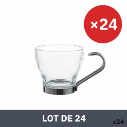 Lot de 24 · Ensemble de tasses à café La Mediterránea Amberg 100 ml 3 Pièces