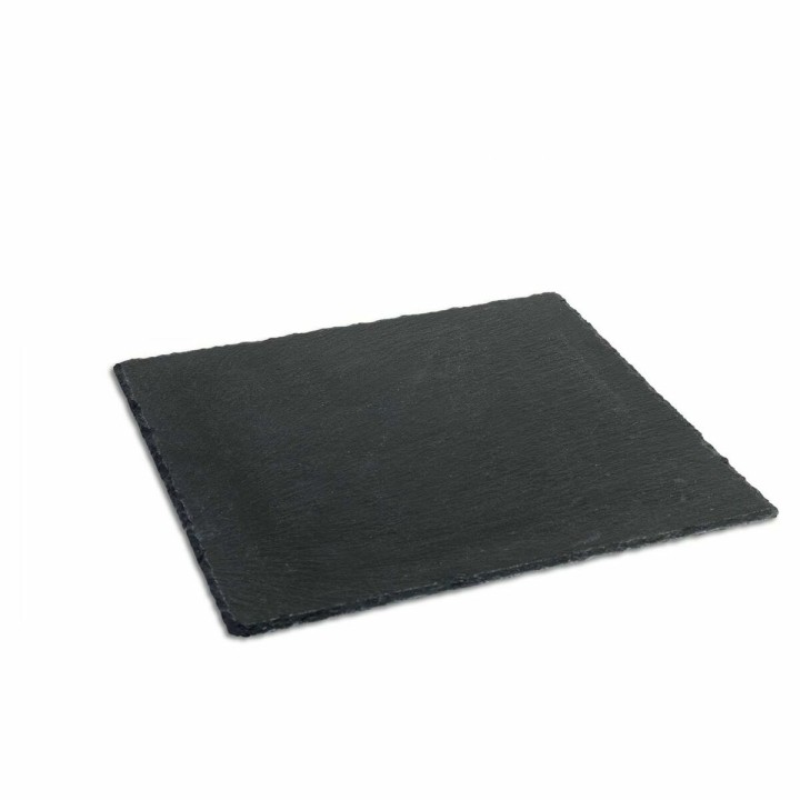 Lot de 12 · Plateau Santa Clara Alfares Ardoise 30 x 30 cm 6 mm