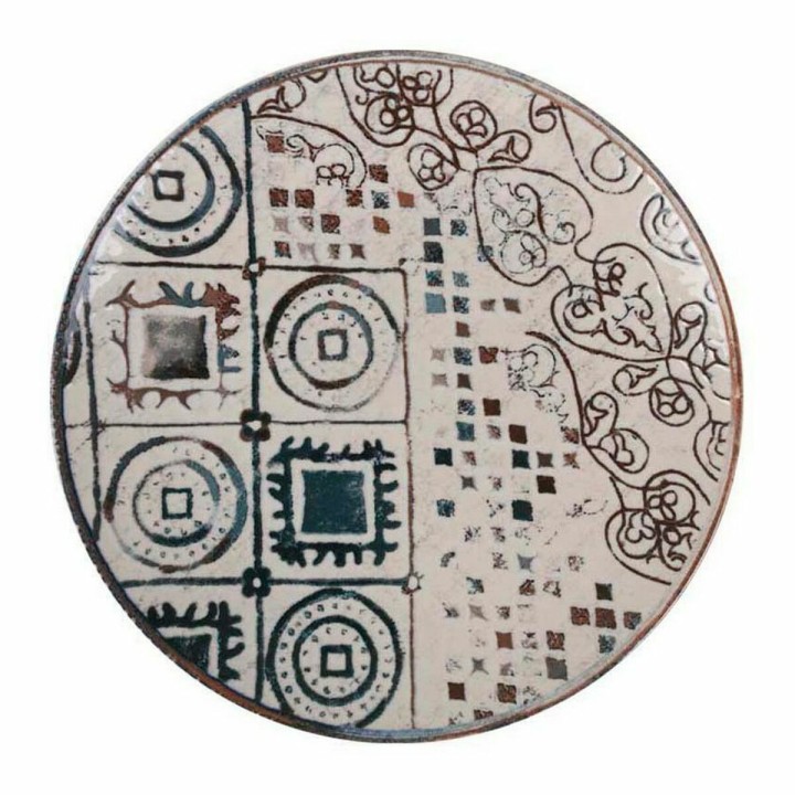 Lot de 12 · Assiette à dessert La Mediterránea Grecia Porcelaine