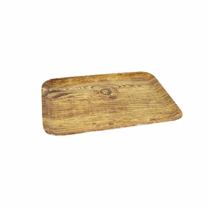 Lot de 18 · Plateau La Mediterránea Bois Mélamine 27 x 21,5 x 1,5 cm