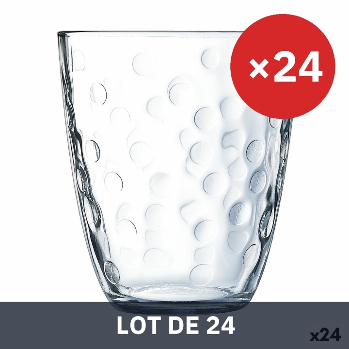 Lot de 24 · Verre Luminarc Concepto Bulle Transparent verre 310 ml