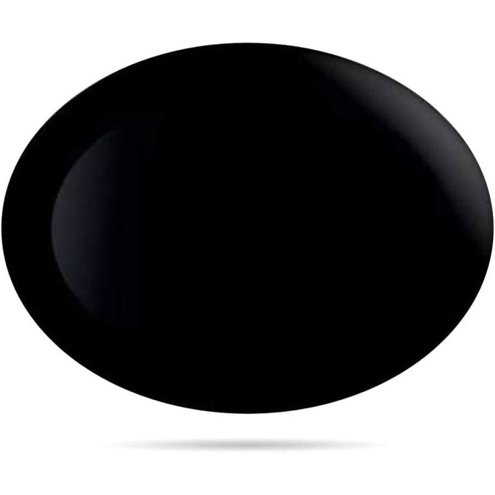 Lot de 6 · Plat à Gratin Luminarc Diwali Negro Noir verre 35 x 24 cm