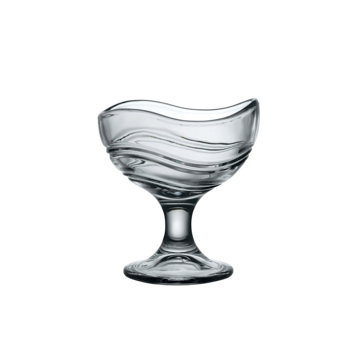 Lot de 6 · Coupe de glaces et de milkshakes Bormioli Rocco Acapulco Transparent verre (330 ml)