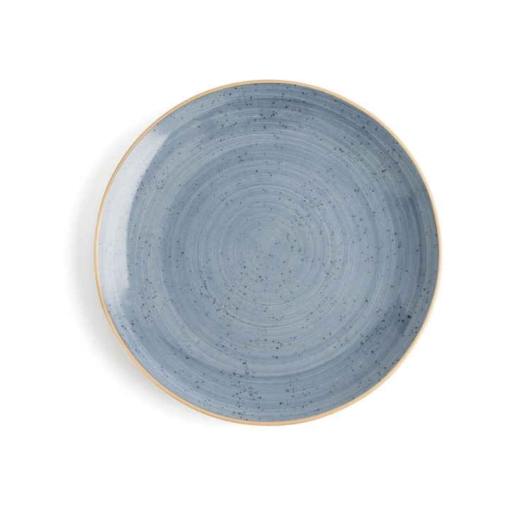 Lot de 6 · Assiette plate Ariane Terra Céramique Bleu (Ø 27 cm)