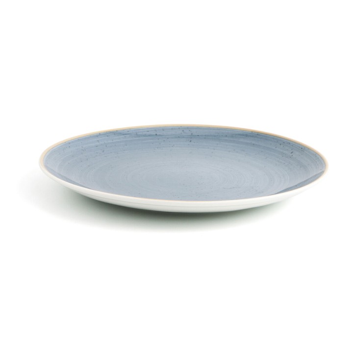 Lot de 6 · Assiette plate Ariane Terra Céramique Bleu (Ø 27 cm)