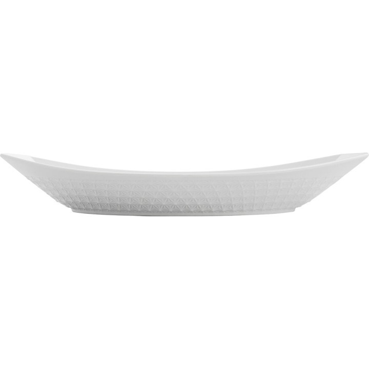 Lot de 4 · Plat à Gratin Quid Gastro Céramique Blanc (39,5 x 19 x 8 cm)