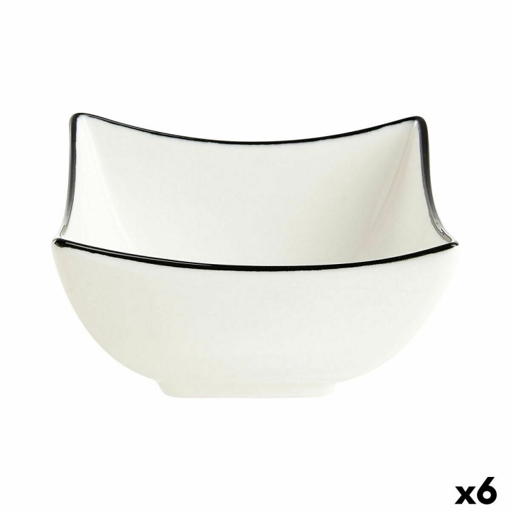 Lot de 6 · Bol pour Apéritifs Arcoroc Appetizer Filet Bl Bicolore Céramique Apéritif